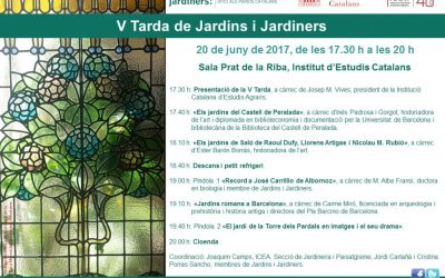 V Tarda de Jardins i Jardiners
